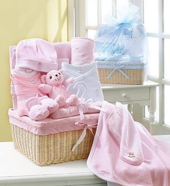 New Baby Starter Gift Basket