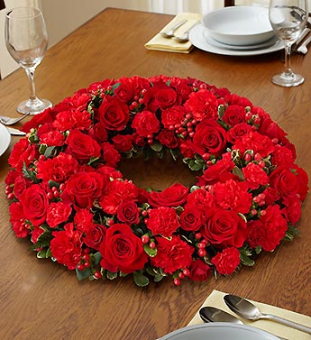 All Red Centerpiece