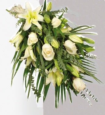 Tied Roses & Lilies
