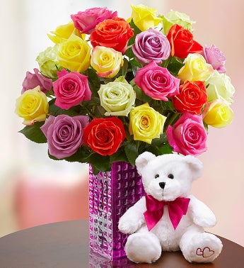 Two Dozen Assorted Roses