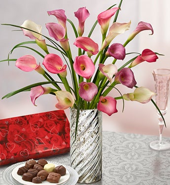 Sophisticated Elegance Calla Lilies, 20 Stems