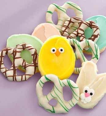 Cheryl's Easter Pretzels and Cookies 10pc