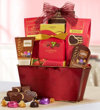 Godiva�  Be My Valentine Chocolates Basket