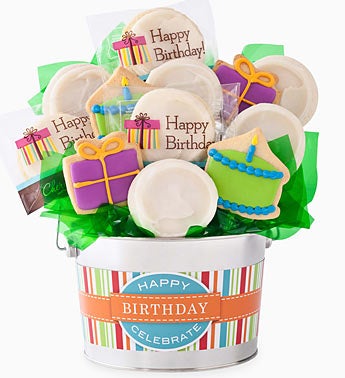 Cheryl's Birthday Cookie Flower Pot