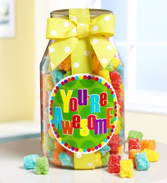 You're Awesome! Teddy Gummies Jar