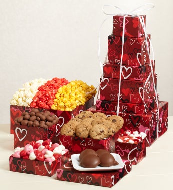 The Popcorn Factory� Graffiti Hearts Tower