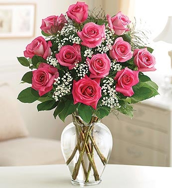 Rose Elegance? Premium Long Stem Pink Roses