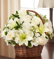All White Basket