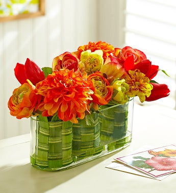 Bright Silk Flowers for Spring
