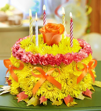 Birthday Flower Cake® for Fall