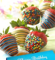 Fannie May Birthday Party Strawberries