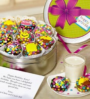 Happy Birthday Belgian Chocolate Covered Oreo Tin