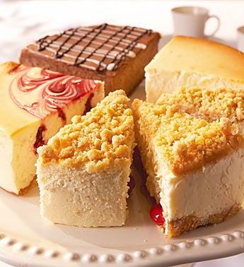 Best of Junior's 4-Flavor Cheesecake Sampler