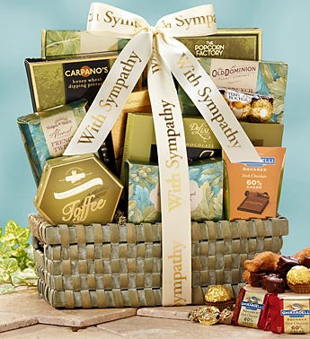 Peace, Prayers & Blessings Sympathy Gift Basket