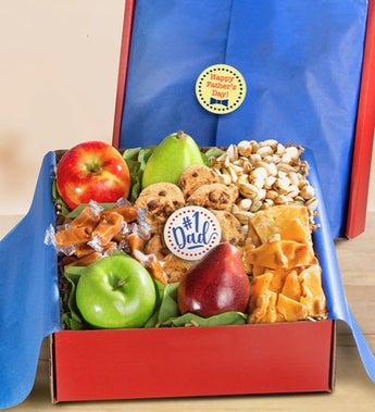 #1 Dad Fresh Fruit & Exceptional Sweets Box