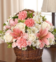 Peace, Prayers & Blessings - Pink and White