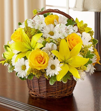 Peace, Prayers & Blessings - Yellow and White