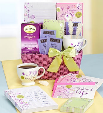 Thoughts of Mom Stationery & Tea Gift Basket