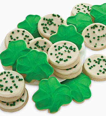 March - Cheryl's St. Patrick's Day Frosted Cookies