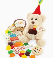 Cheryls Happy Birthday Celebration Bear & Treats