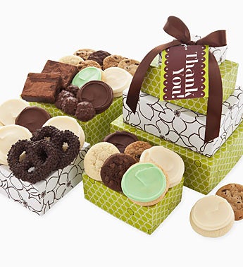 Cheryl?s Thank You Cookie & Sweets Gift Tower
