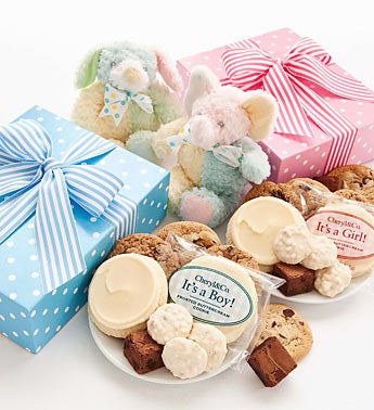 Cheryl?s New Baby Boy or Girl Treats Gift Box
