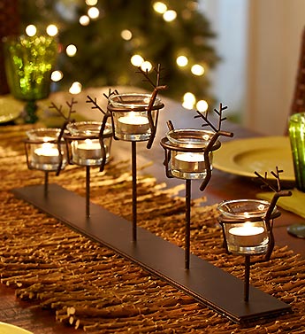 Reindeer Candle Holder