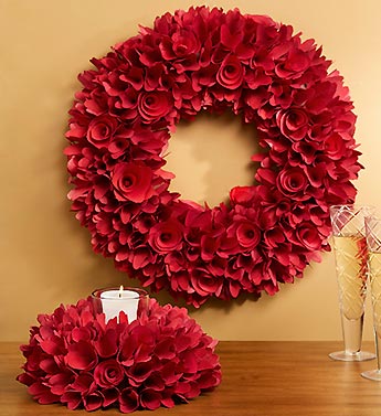 Romantic Rose Wreath