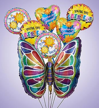 Butterfly Sparkles Mylar Bundle