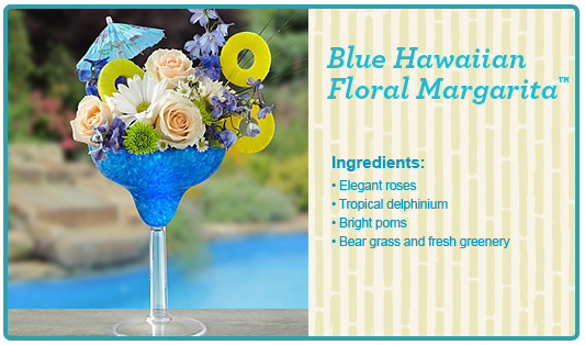 Blue Hawaiian Floral Margarita&trade;