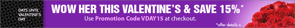 Wow Her This Valentine's & Save 15%